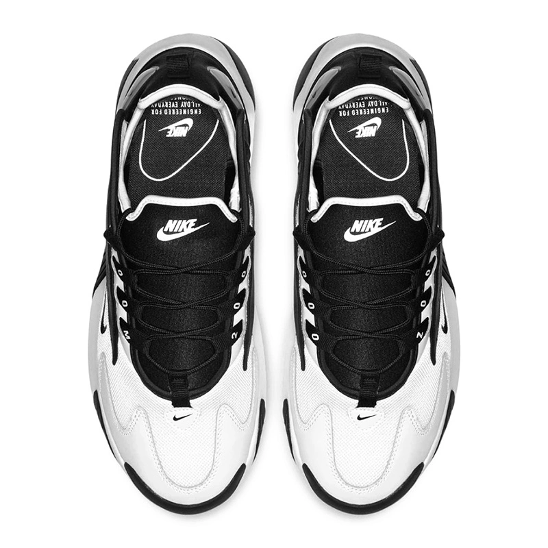 Nike 2k zoom black and white best sale