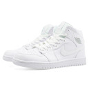 Кроссовки Jordan 1 Retro Mid Triple White