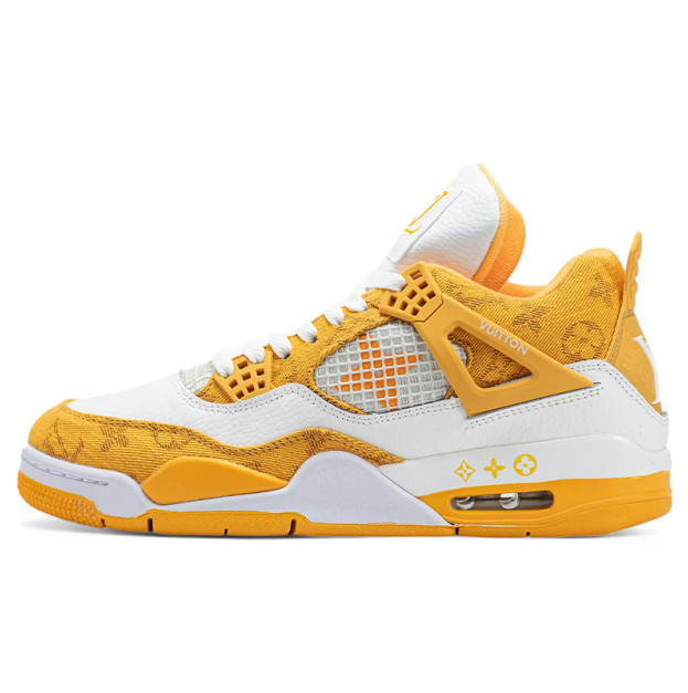 Jordan 4 x Louis Vuitton White Yellow