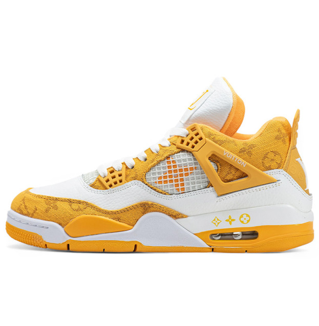 Jordan 4 x Louis Vuitton White Yellow