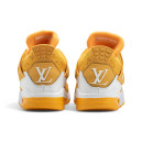 Оригинал Jordan 4 x Louis Vuitton White Yellow