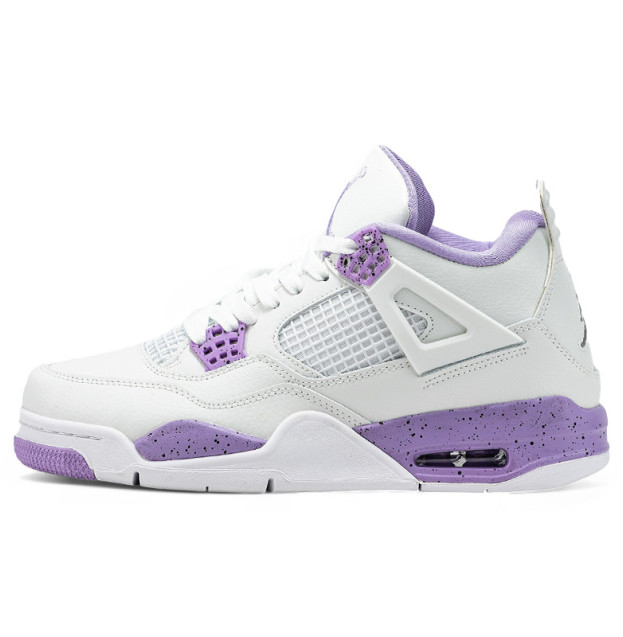Jordan 4 White Purple