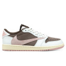 Купить Jordan 1 Low x Travis Scott White Brown Pink FKS2355836