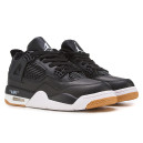 Кроссовки Jordan 4 Black White Gum С МЕХОМ
