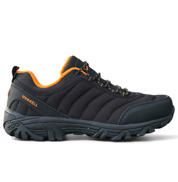 Merrell Vibram Black Orange С ФЛИСОМ