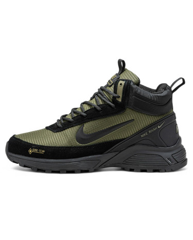 Nike Rivah Gore-Tex Khaki Black З ХУТРОМ