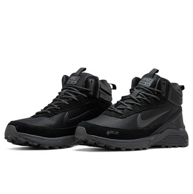 Nike Rivah Gore-Tex Total Balck С МЕХОМ