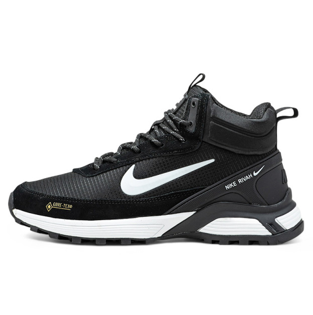 Nike Rivah Gore-Tex Black White С МЕХОМ