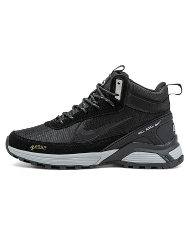Nike Rivah Gore-Tex Black Grey З ХУТРОМ