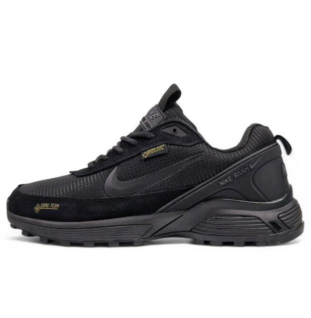 Nike Rivah Low Gore-Tex Black С МЕХОМ