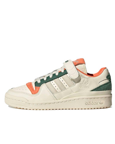 Adidas Forum 84 Low Fleece White Orange GY4125