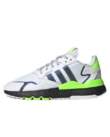Adidas Nite Jogger Cloud White Signal Green EG6749