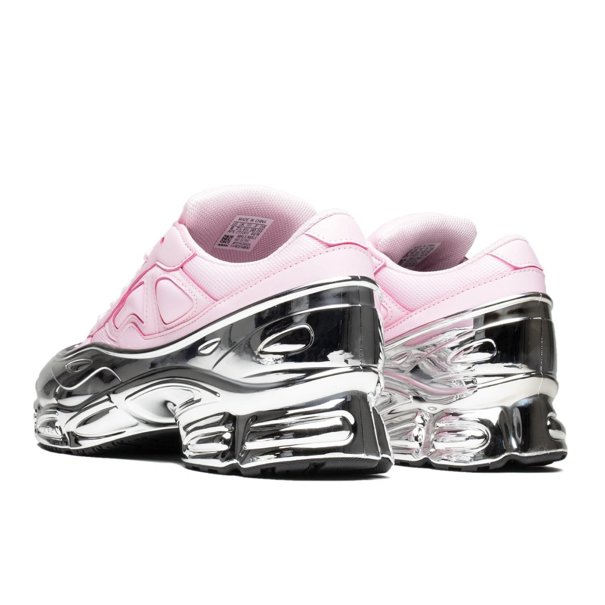 Adidas ozweego raf simons clear pink silver metallic store
