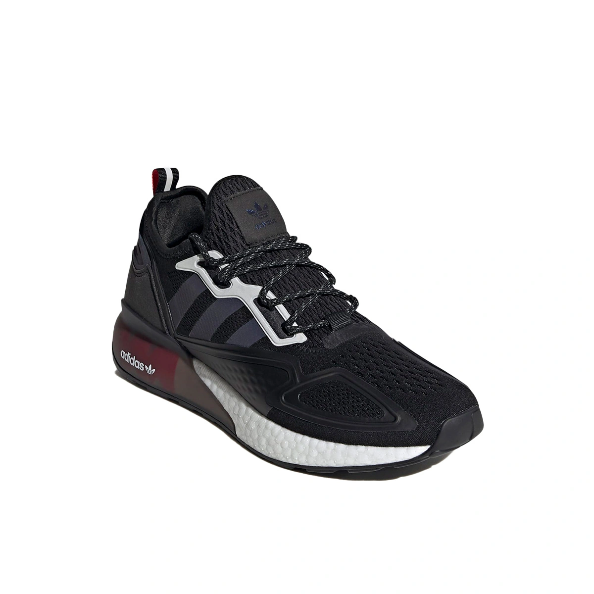 Adidas ZX 2K Boost Black Iridescent Shock Red FX7475 FKS56734 buy with delivery Footers