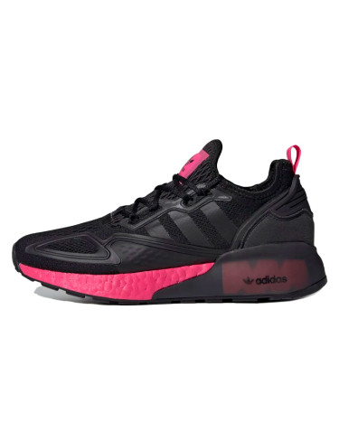 Adidas ZX 2K Boost Core Black Shock Pink FV8986