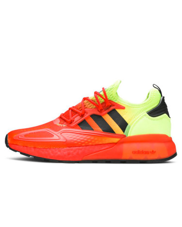 Adidas ZX 2K Boost Solar Yellow Hi Res Red FW0482