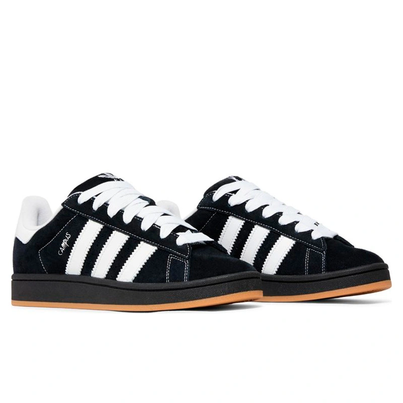 Adidas campus triple black top