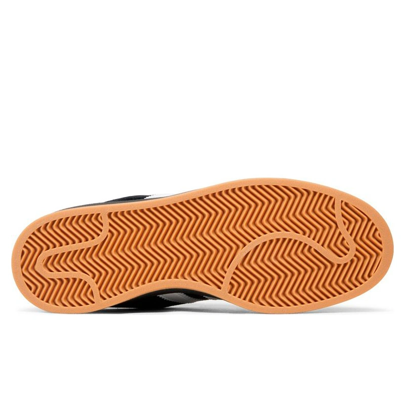 Adidas campus black gum sole store