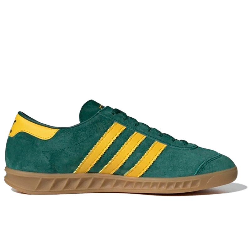 Adidas hamburg trainers green/yellow new arrivals