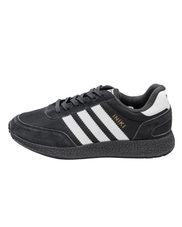 Adidas Iniki Dark Grey З ФЛІСОМ