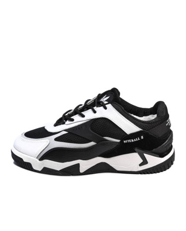 Adidas Niteball 2.0 White Black Winter С МЕХОМ
