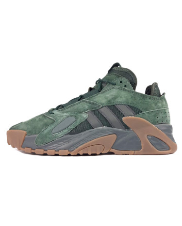 Adidas Streetball Olive Winter Suede С МЕХОМ