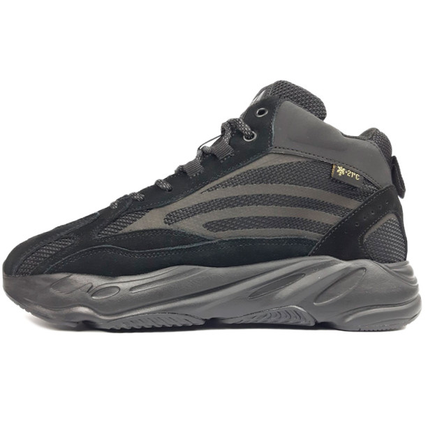 Adidas Yeezy Boost 700 High Black Winter С МЕХОМ