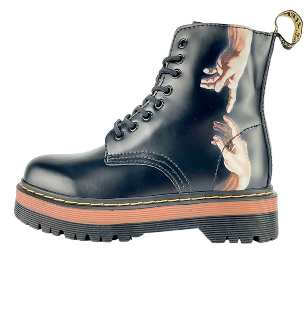 Dr. Martens Jadon Smooth Leather Boots Brown The Creation of Adam