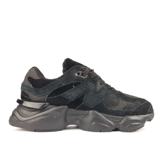 New Balance 9060 Black Winter С МЕХОМ