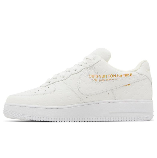 Nike Air Force 1 Low x Louis Vuitton Triple White 1A9V