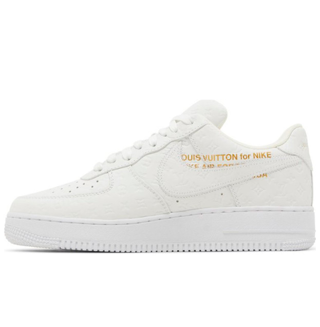 Nike Air Force 1 Low x Louis Vuitton Triple White 1A9V