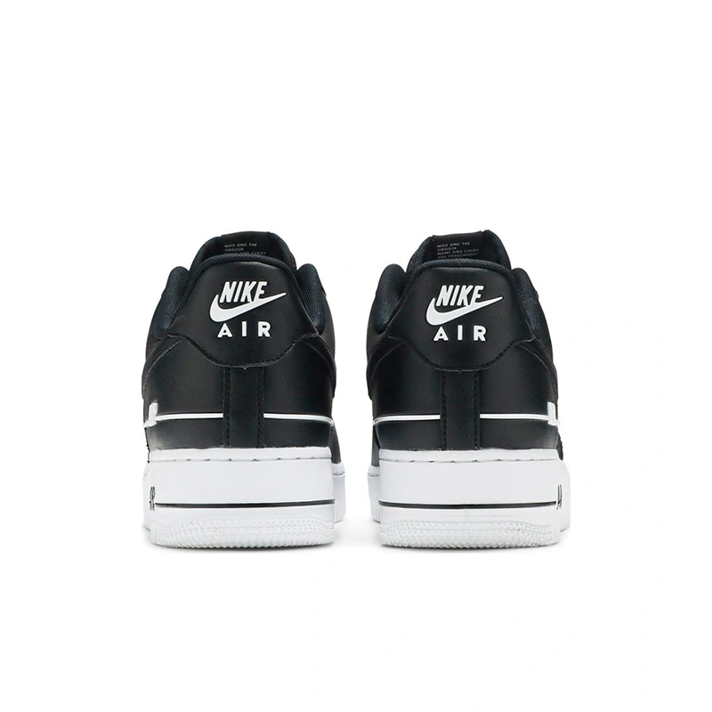 Nike Air Force 1 Low Double Air Low Black White CJ1379 001 FKS55916 Footers