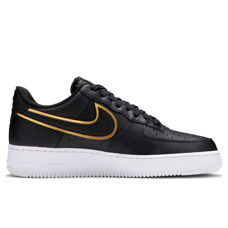 Nike Air Force 1 Low 07 Black Metalic Gold DA8481 001 FKS56692 Footers