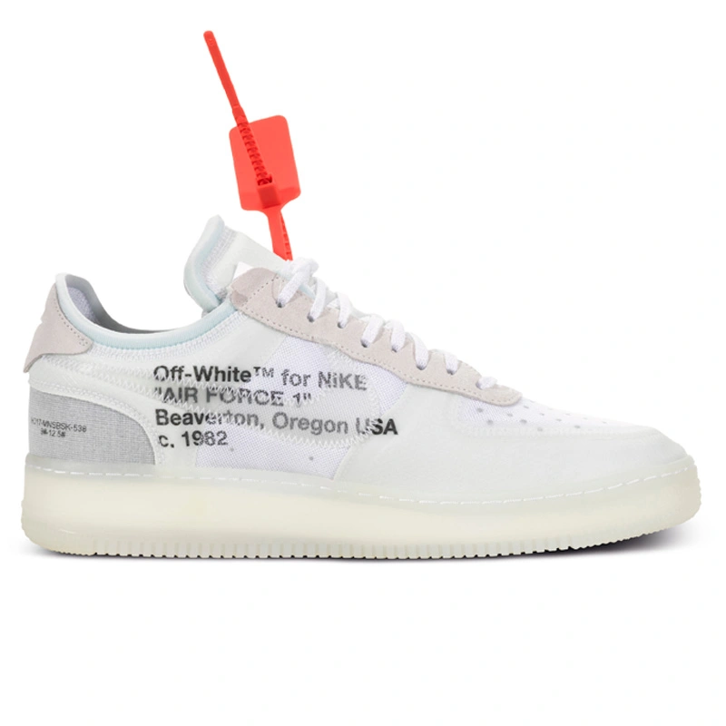 Nike air force 1 off white box new arrivals