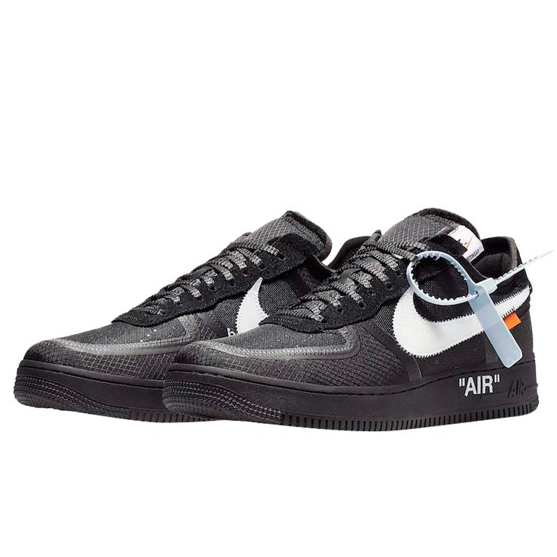 Nike air force 1 black white black shop