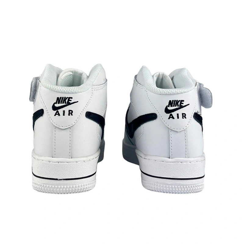 Nike Air Force 1 High White Black Logo Winter FKS2350258 Footers