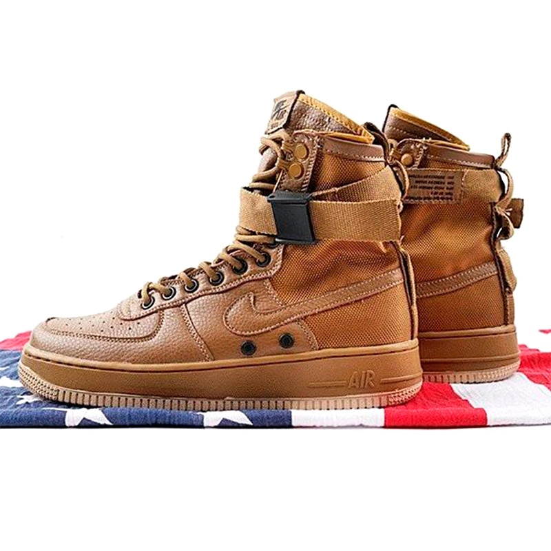 Nike SF Air Force 1 Mid Brown 917753 004 FKS10554 buy with delivery Footers