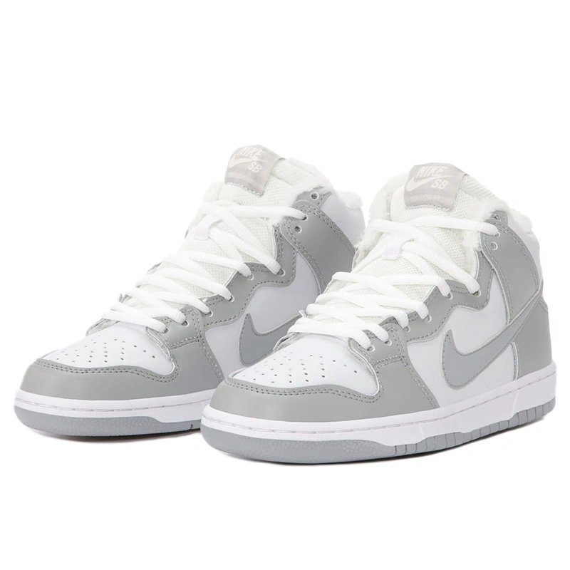 Nike SB Dunk High Grey White Winter FKS2350280 buy with delivery Footers