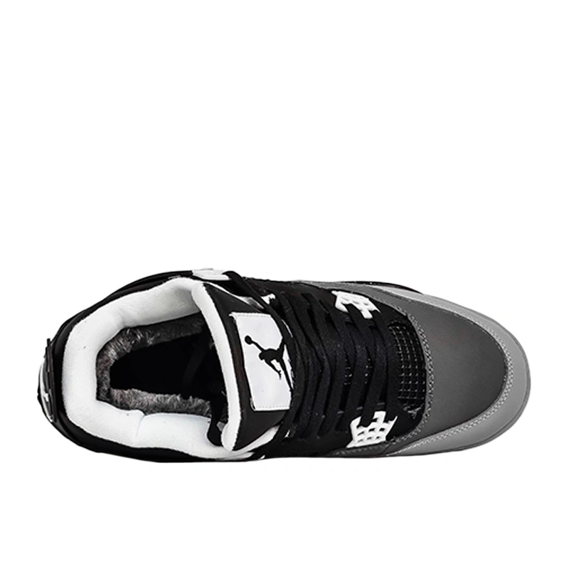Grey and black retro jordans store