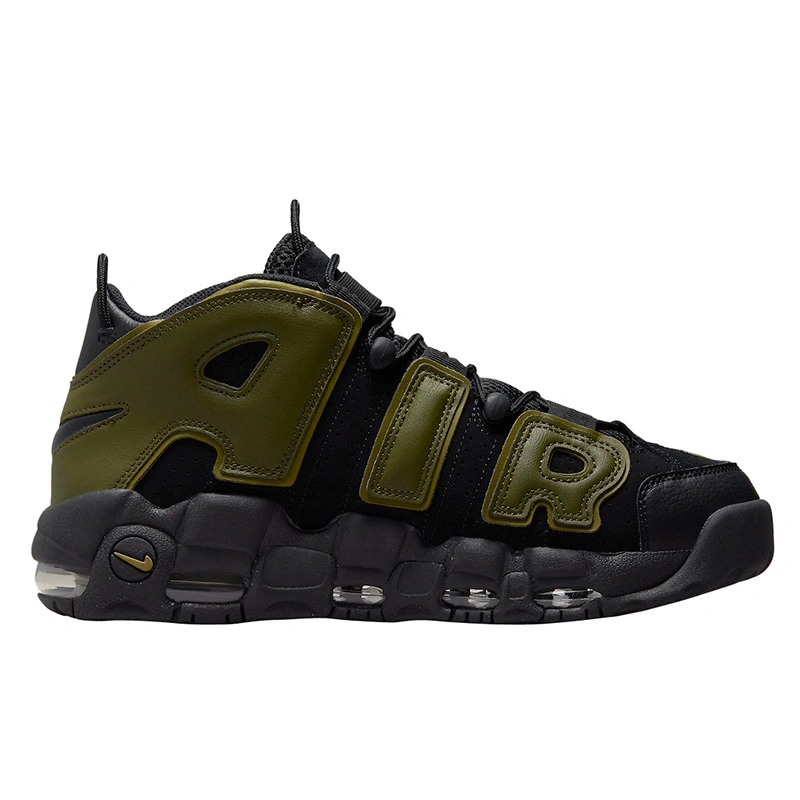 Green nike uptempo outlet