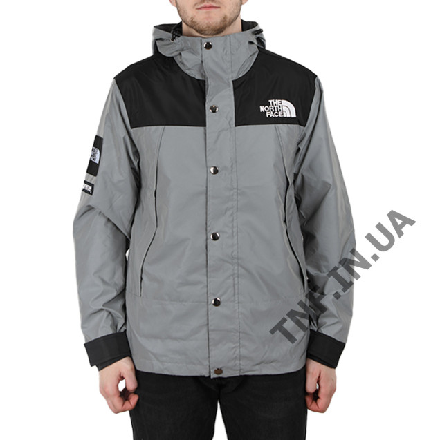 Куртка анорак рефлективна The North Face Waterproof x SUPREME