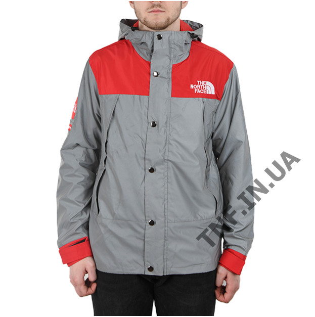 Куртка анорак рефлективна The North Face Waterproof x SUPREME