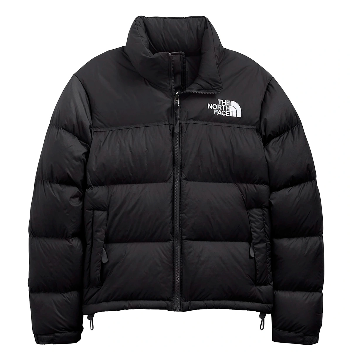 Grey north face nuptse jacket sales