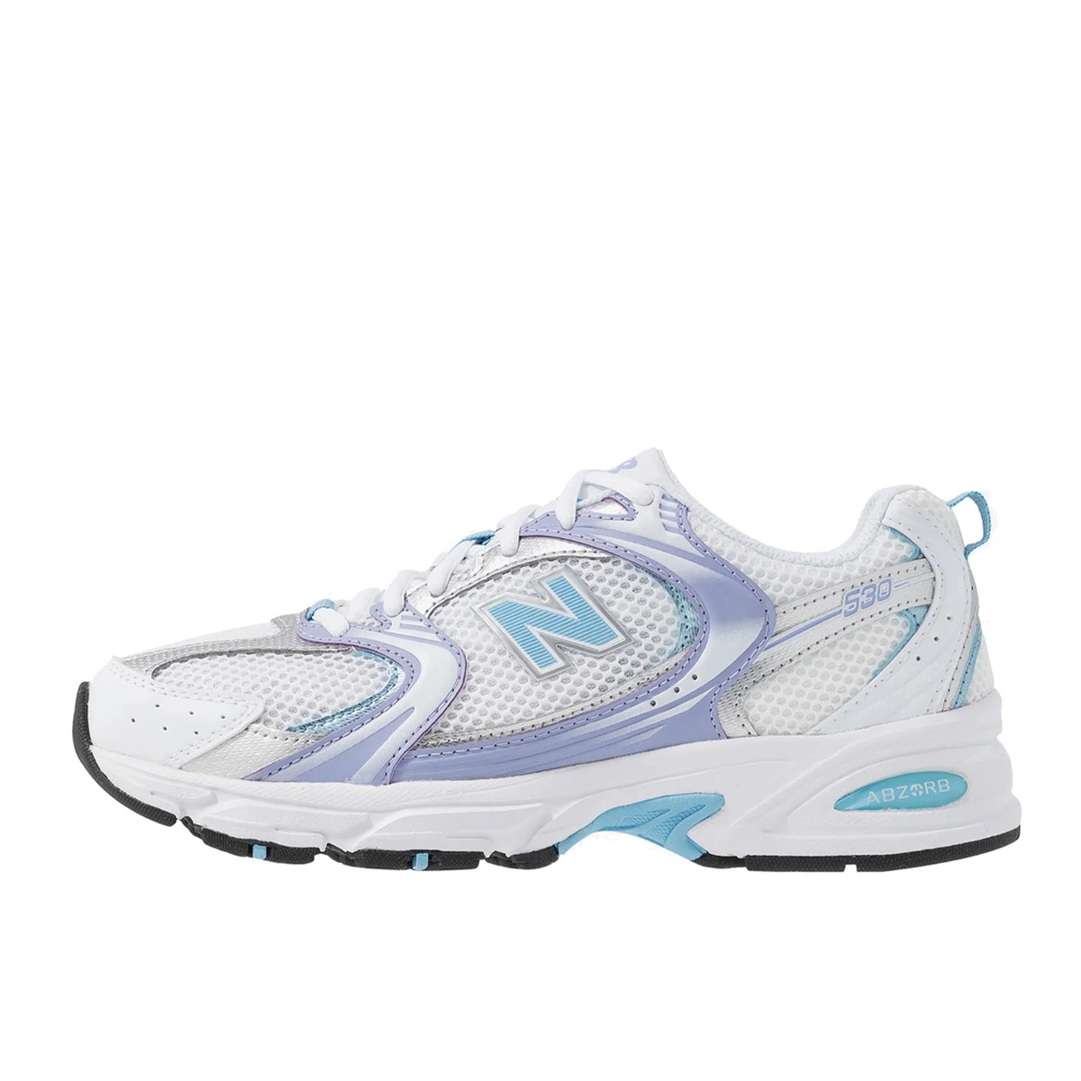 New Balance 530 White Blue Purple MR530CG1 FKS56799 buy with delivery Footers