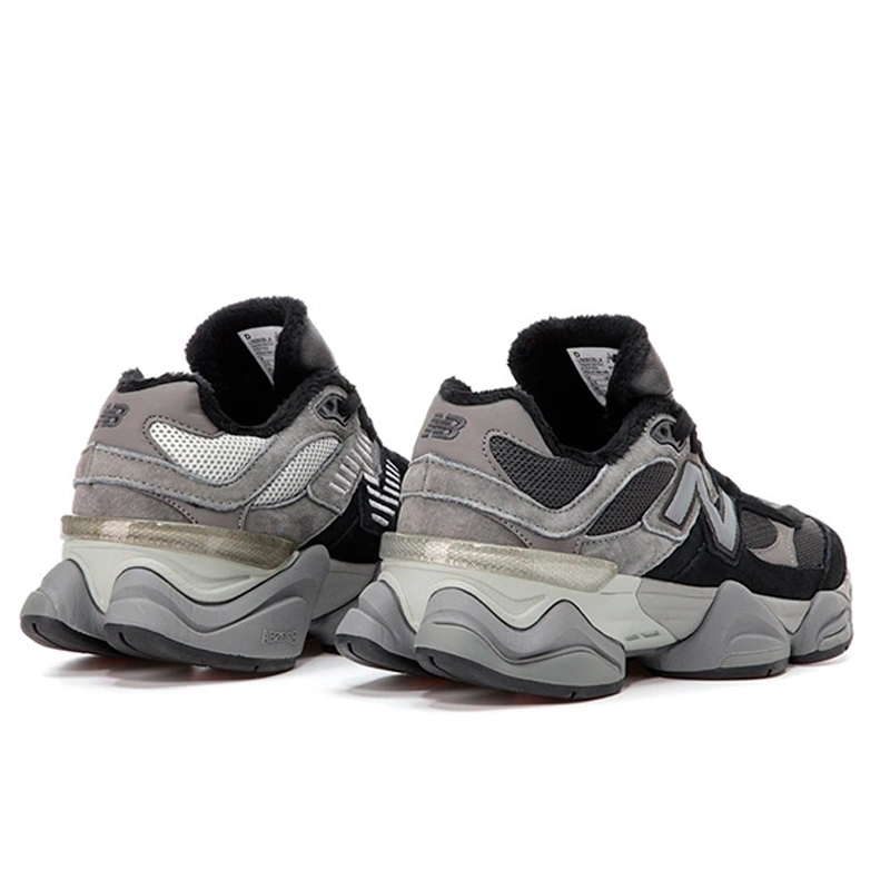 Grey and white new balance top