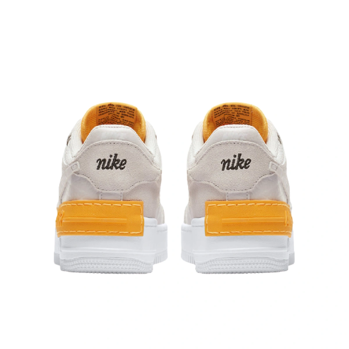 Nike Air Force 1 Shadow Vast Grey Laser Orange CU3446 001 FKS55826 buy with delivery Footers