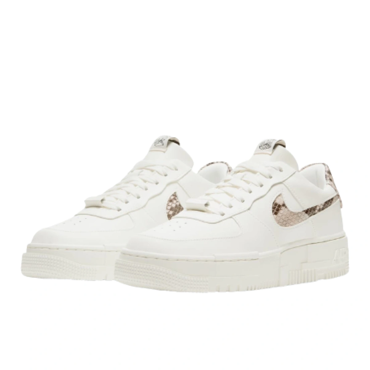 Nike air force 1 snakeskin black deals