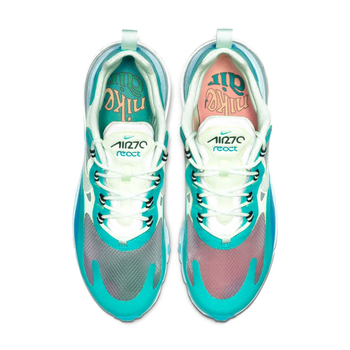Nike Air Max 270 React Hyper Jade AO4971 301 FKS56565 Footers