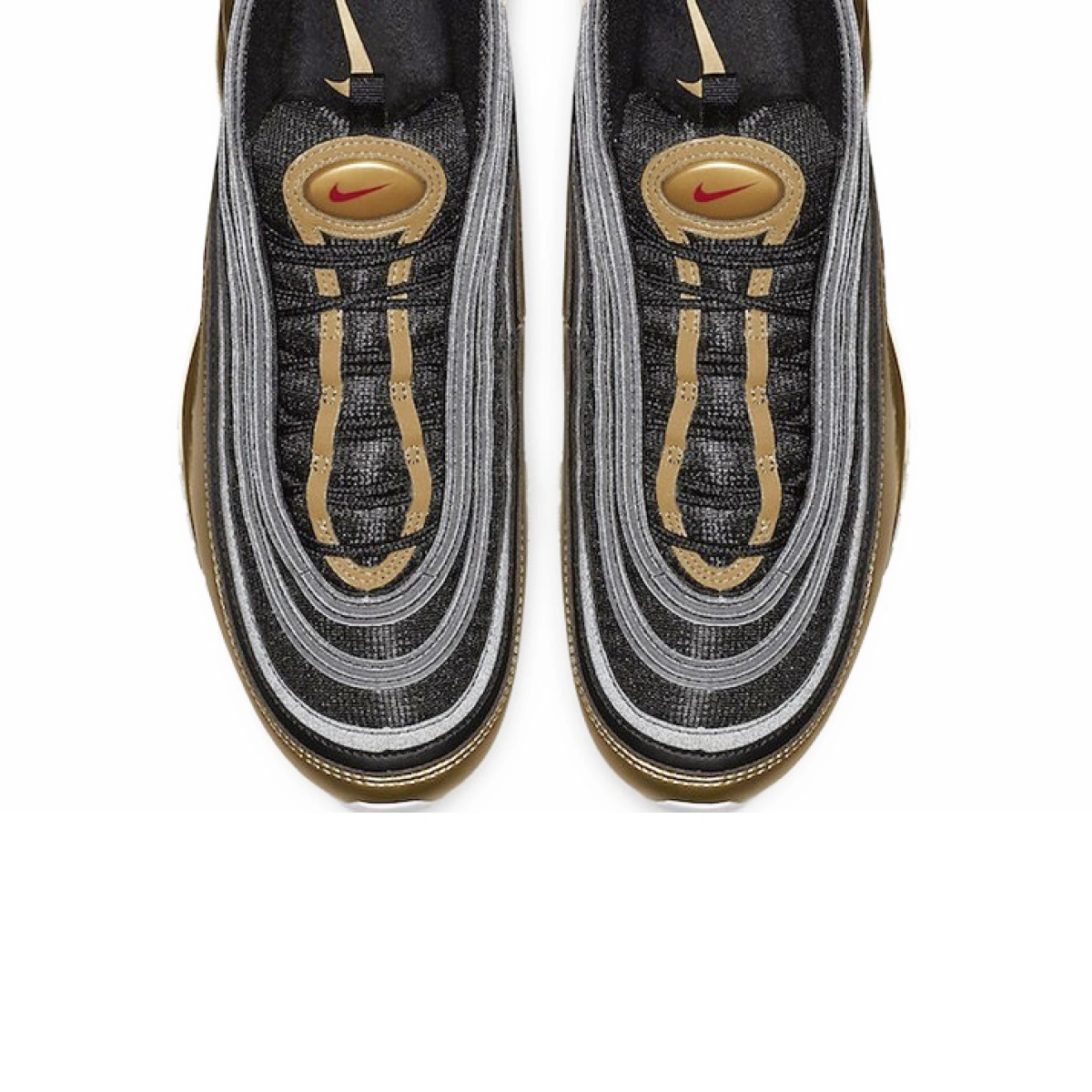 Nike Air Max 97 Black Metallic Gold AT5458 002 FKS56361 Footers