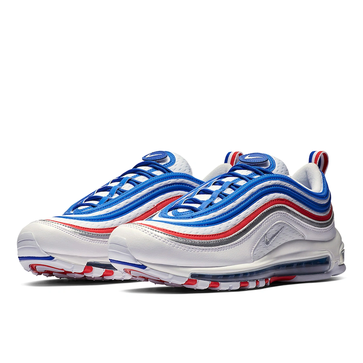 Nike Air Max 97 Game Royal Metallic Silver University Red 921826 404 FKS2211 Footers